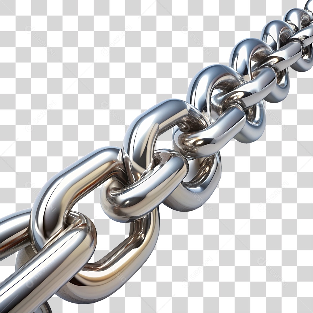 Corrente de Aço PNG Transparente