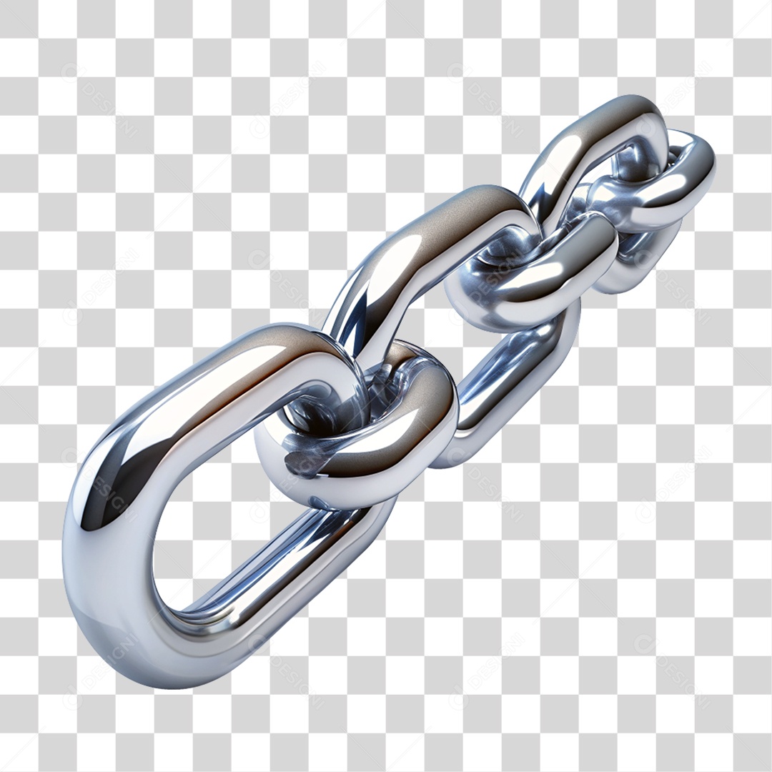 Corrente de Aço PNG Transparente