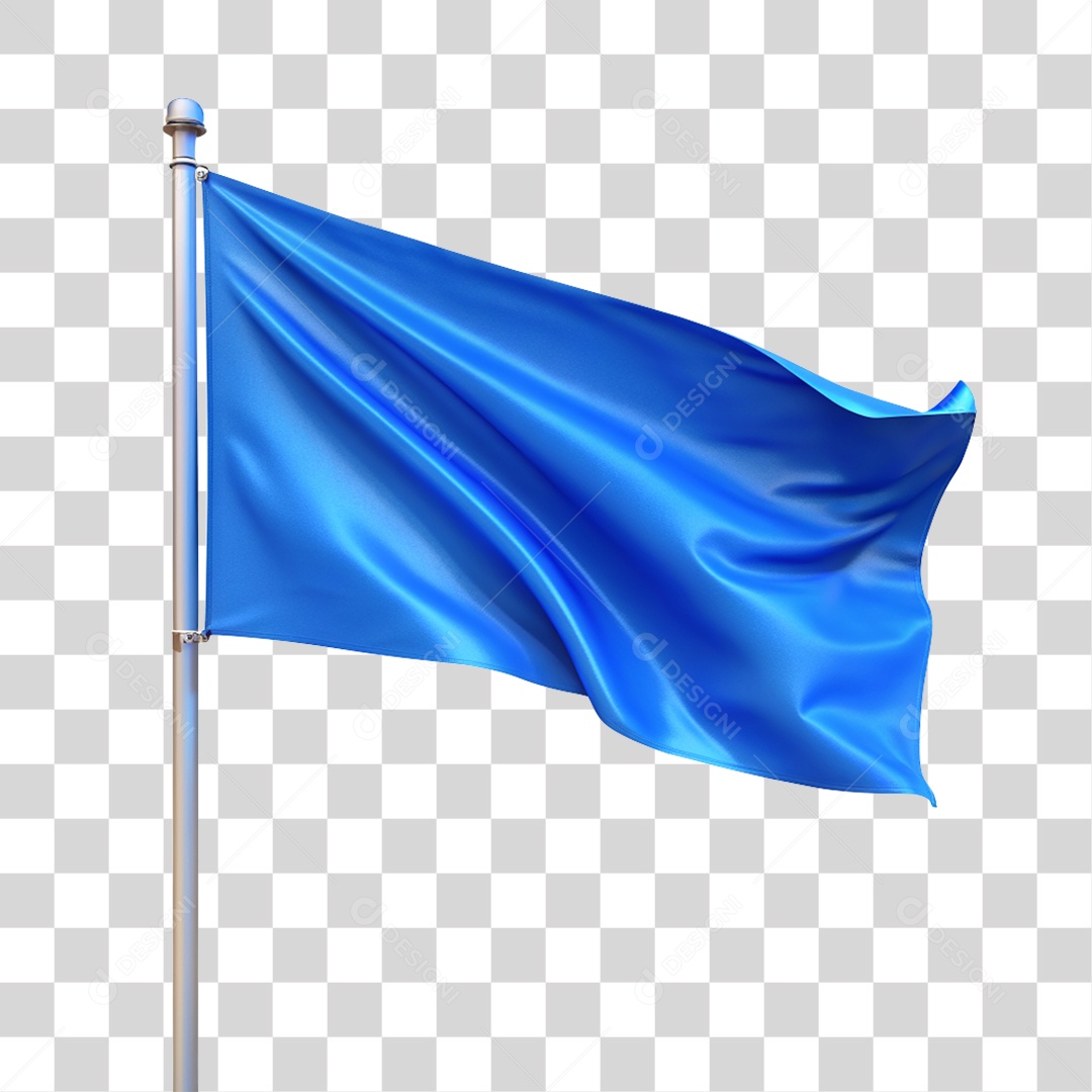 Bandeira Azul PNG Transparente
