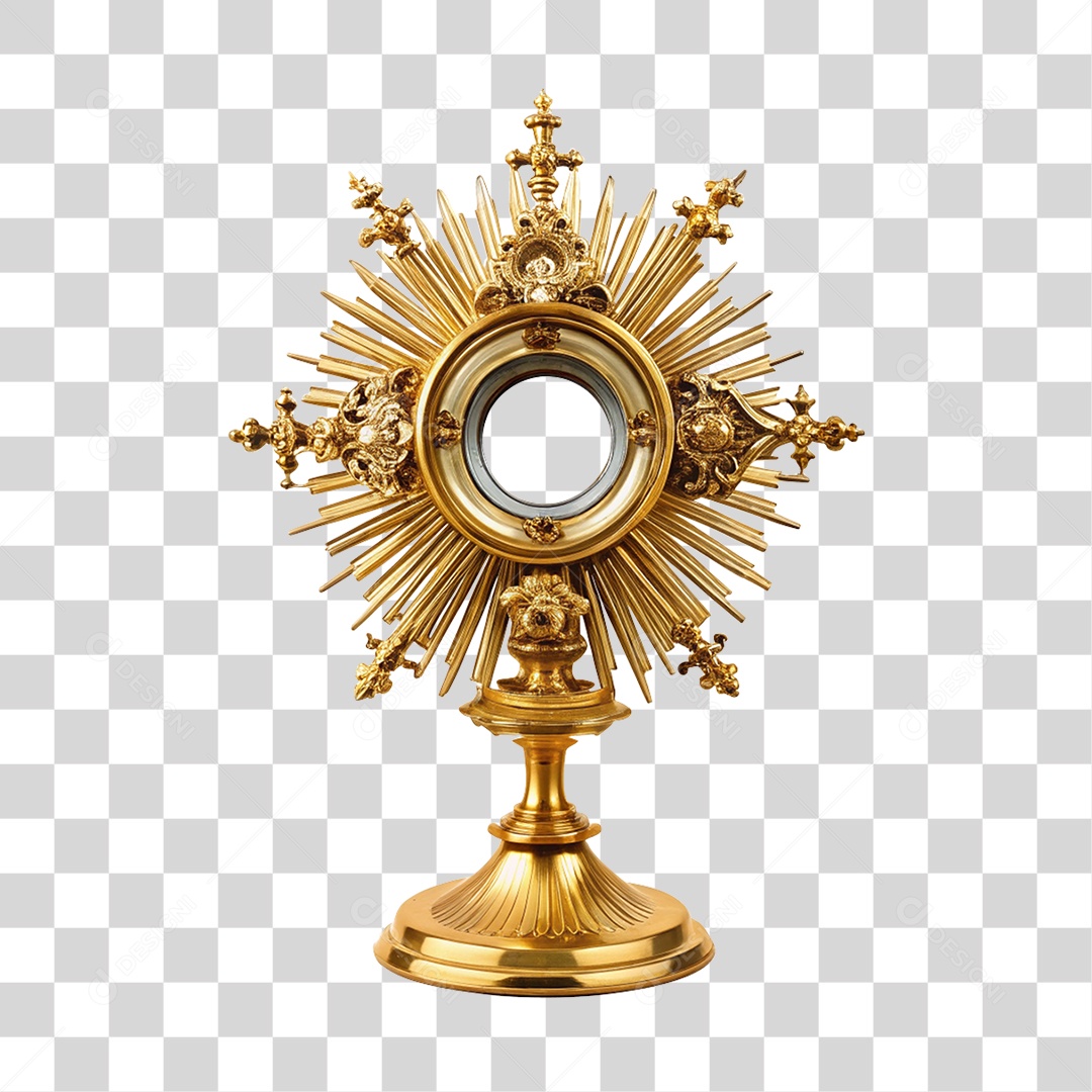 Ostensório Sagrado Igreja PNG Transparente