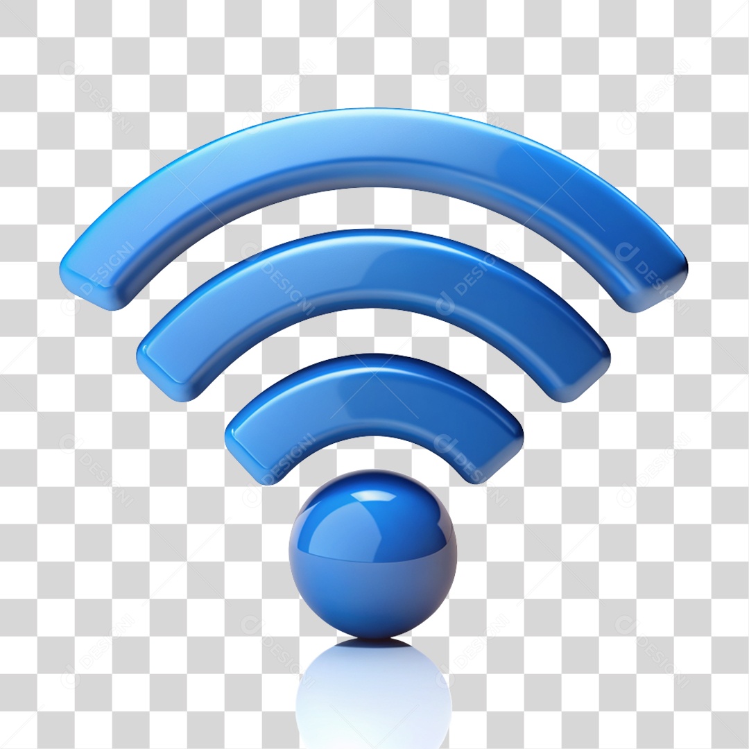 Sinal de Wi-fi PNG Transparente