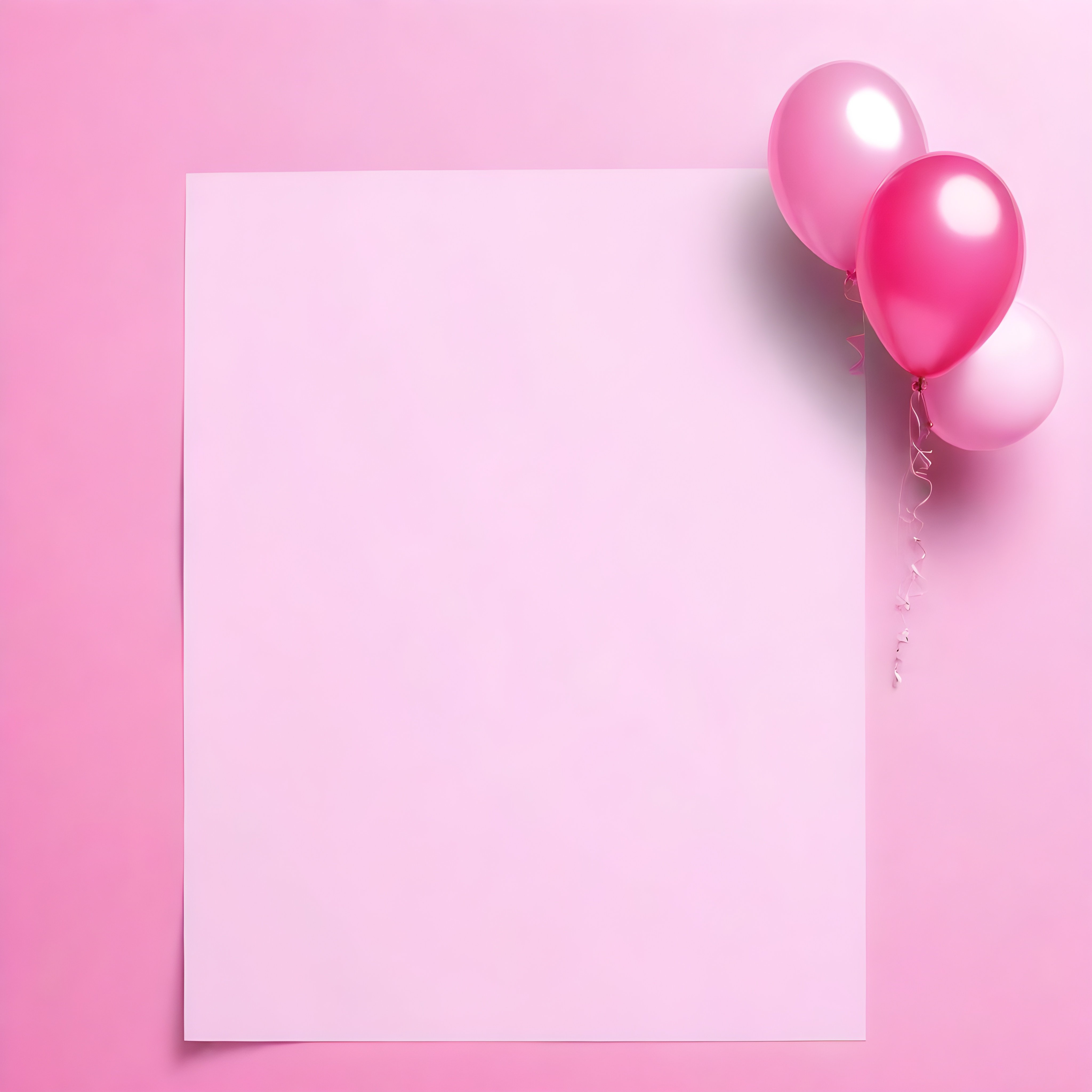 Quadro de cartão de convite de festa de aniversário fundo vertical para texto