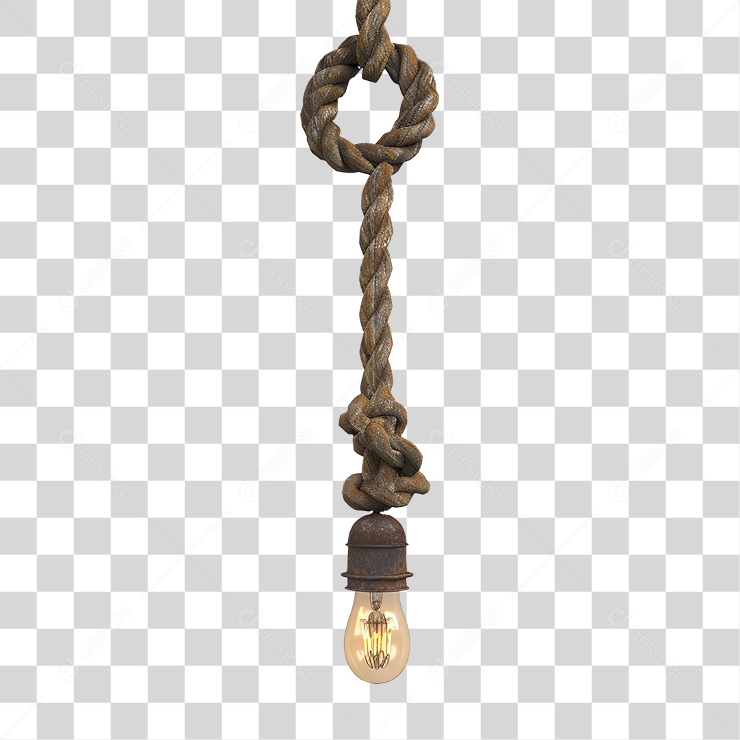 Cordas com Lâmpada PNG Transparente