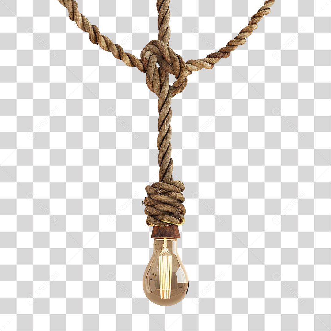 Cordas com Lâmpada PNG Transparente