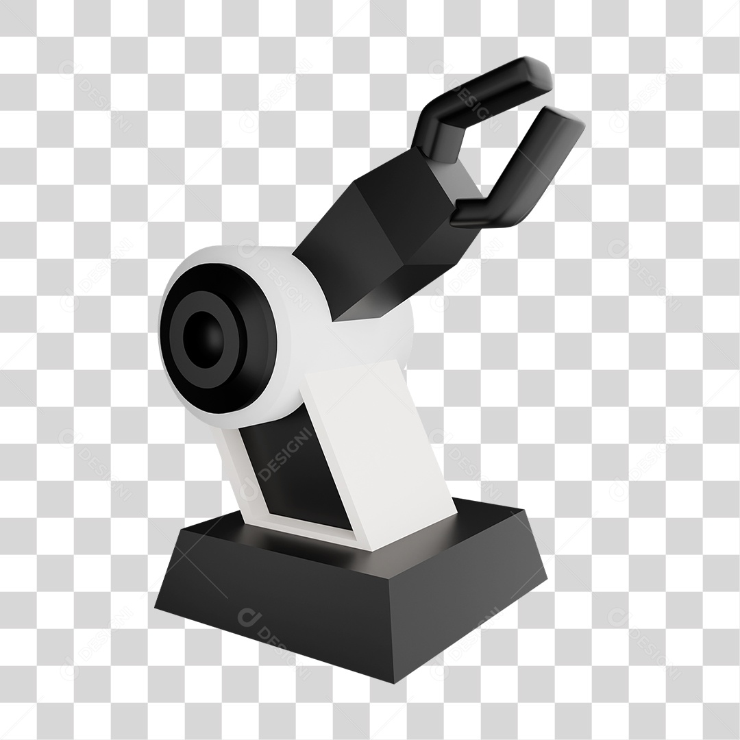 Braço Robótico PNG Transparente