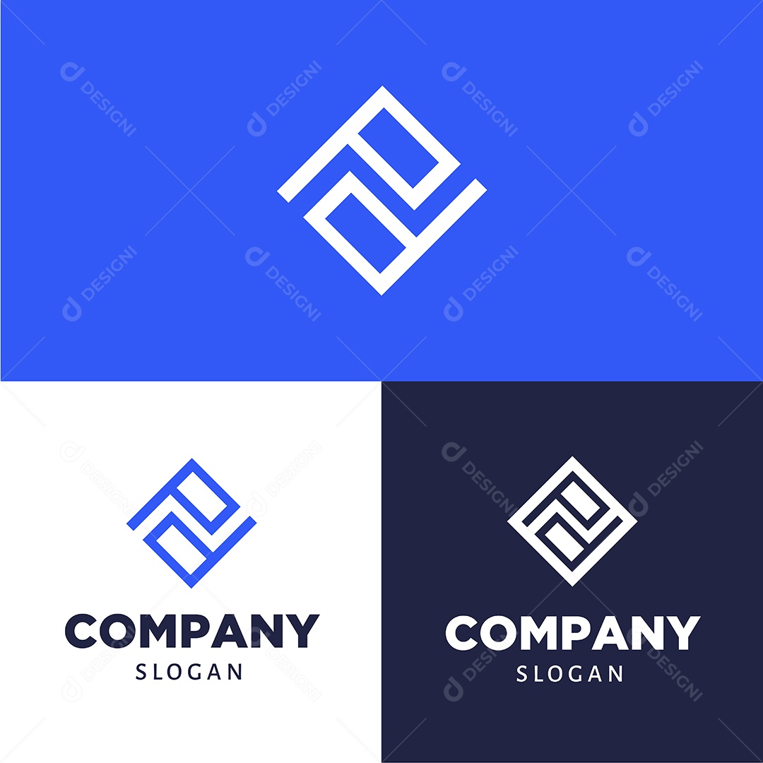 Modelo de Logo Ilustração Vetor EPS