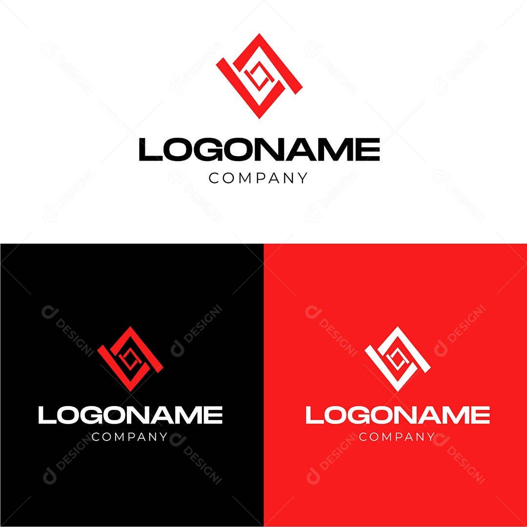 Modelo de Logo Ilustração Vetor EPS