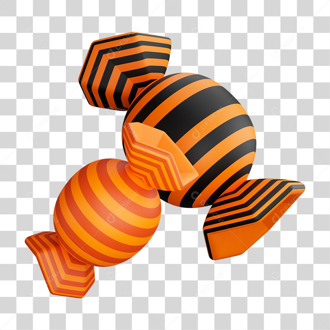 Balas do Halloween PNG Transparente