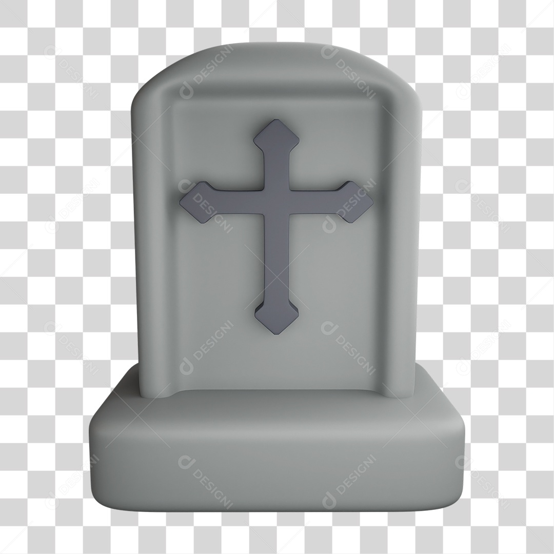 Túmulo do Halloween PNG Transparente