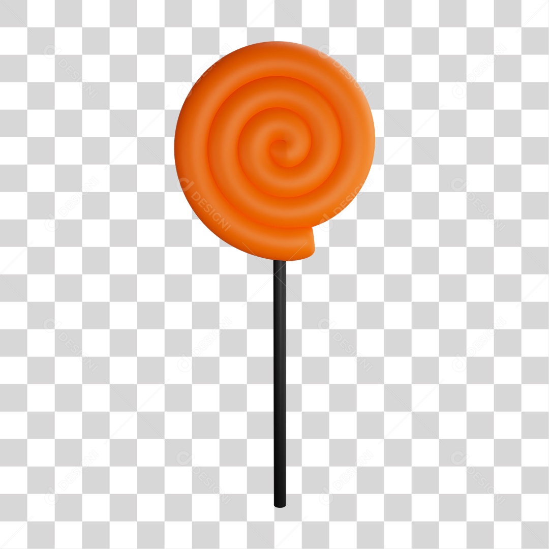 Pirulito do Halloween PNG Transparente