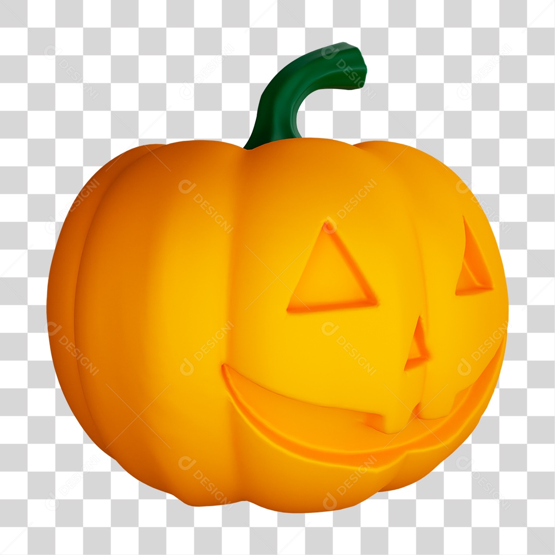 Abóbora do Halloween PNG Transparente