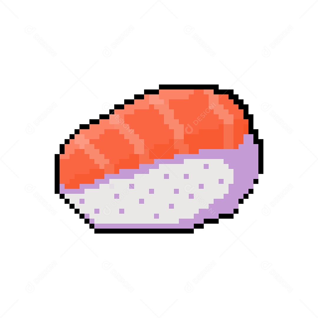 Ícone de Sushi Ilustração Vetor EPS