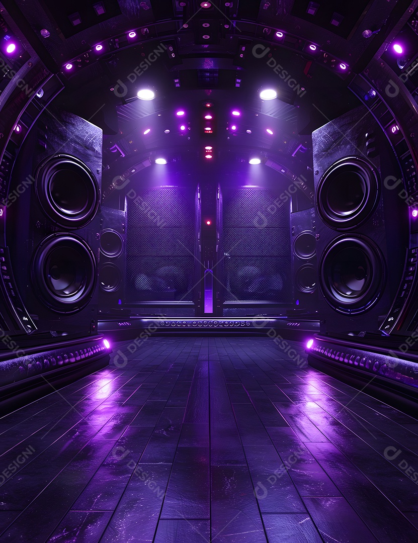 Imagem Composição Flyers Paredão de Som