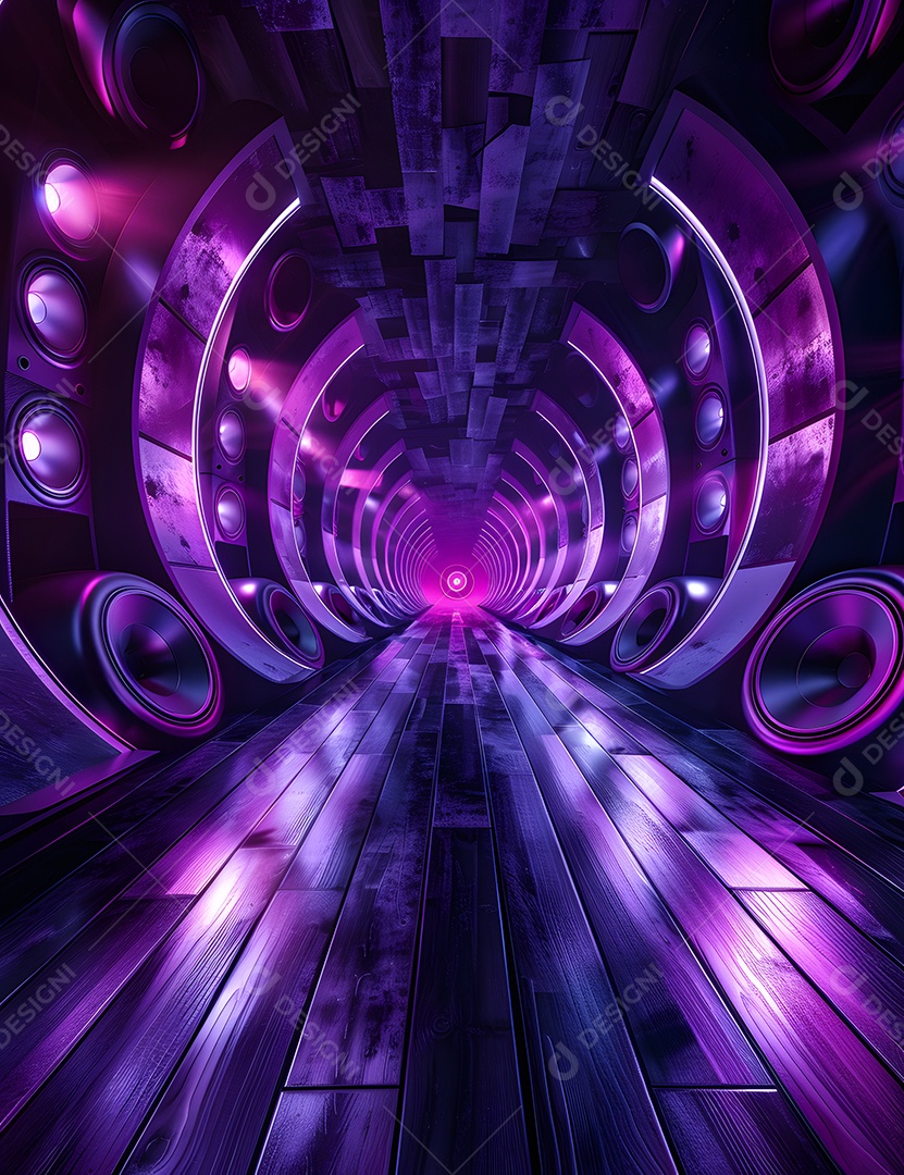 Composição Flyers Paredão de Som