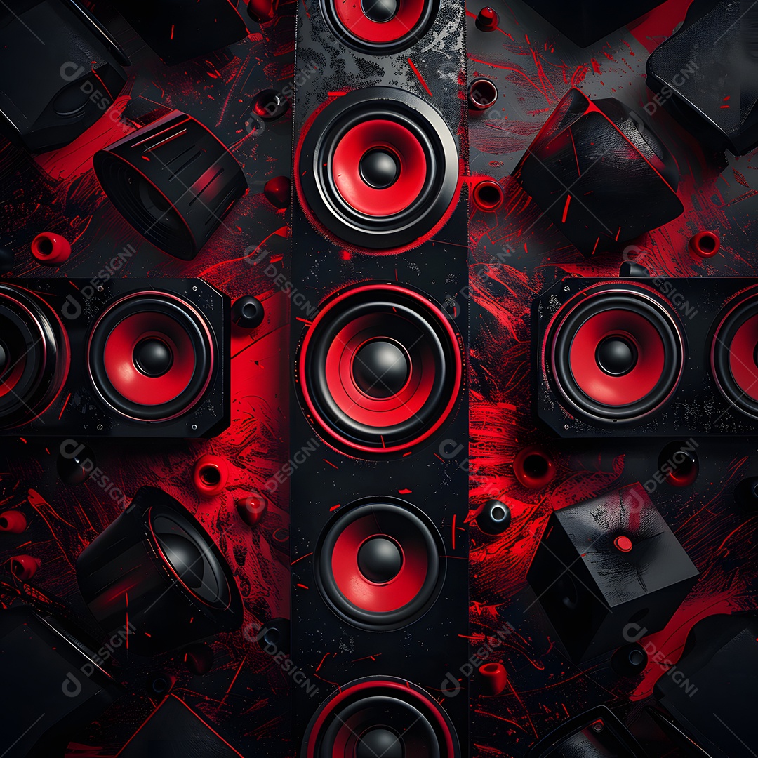 Imagem Composição Flyers Paredão de Som