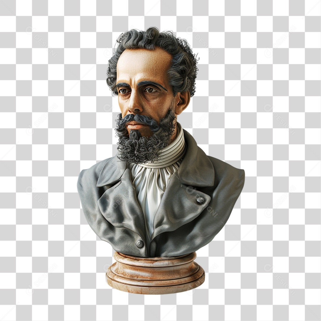 Imagem Semelhante a Machado de Assis PNG Transparente