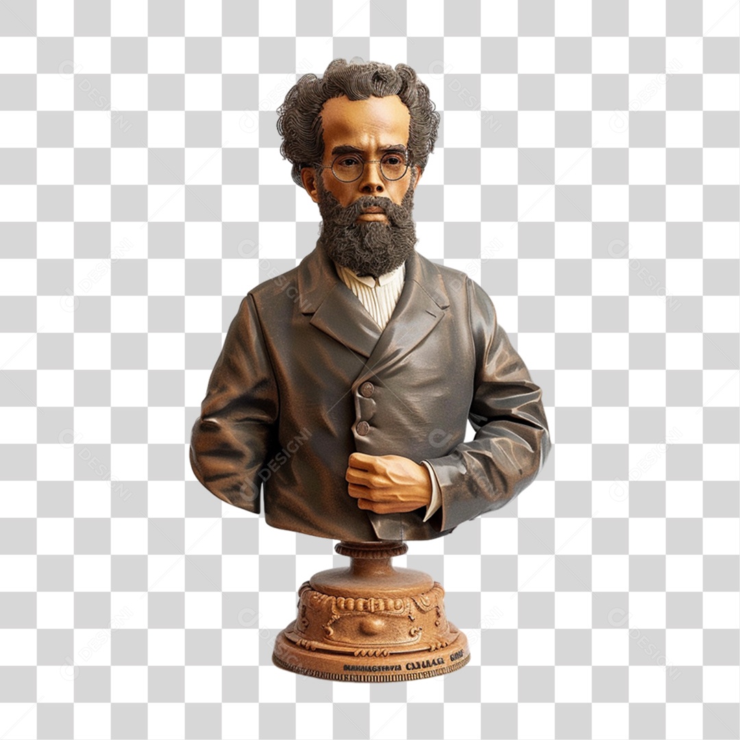Imagem Semelhante a Machado de Assis PNG Transparente