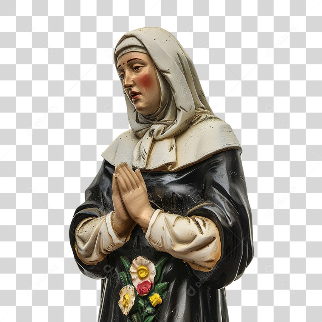 Imagem Semelhante a Santa Catarina de Sena PNG Transparente