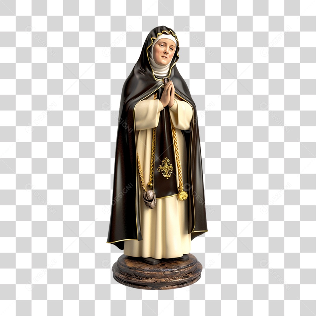 Imagem Semelhante a Santa Teresa de Ávila PNG Transparente