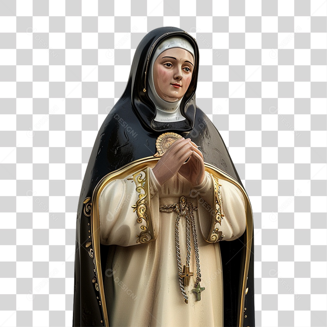 Imagem Semelhante a Santa Teresa de Ávila PNG Transparente