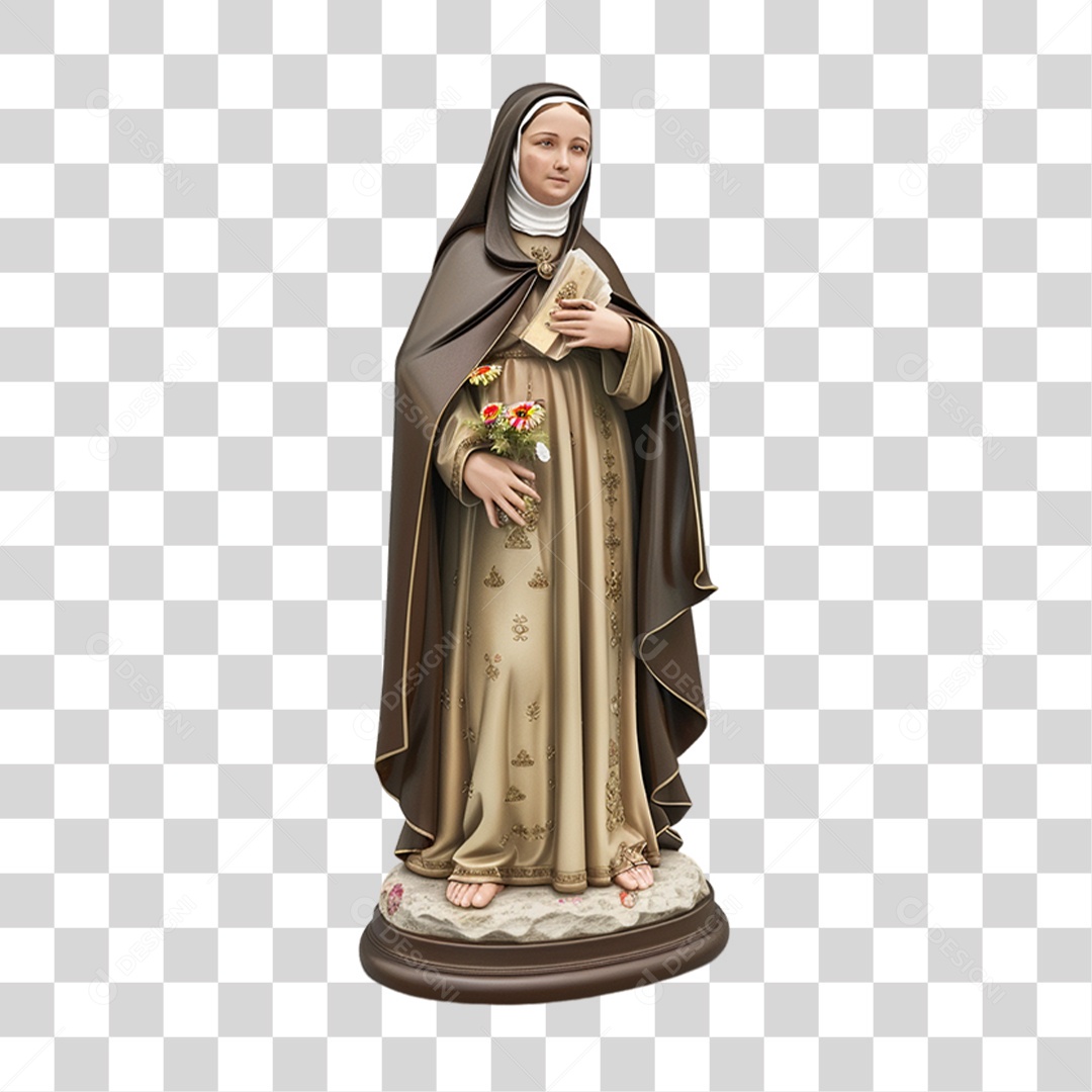 Imagem Semelhante a Santa Teresinha PNG Transparente