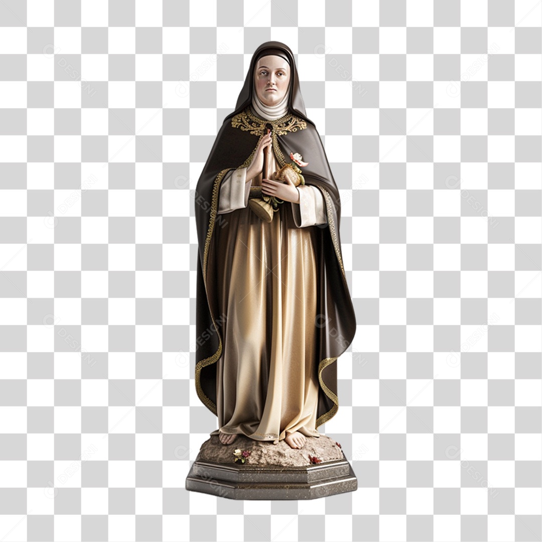 Imagem Semelhante a Santa Teresinha PNG Transparente