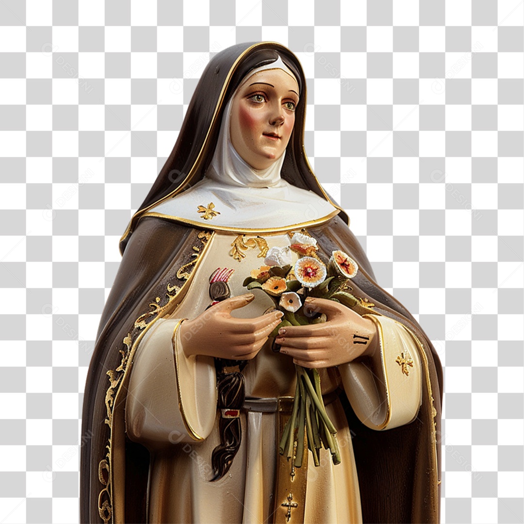 Imagem Semelhante a Santa Teresinha PNG Transparente