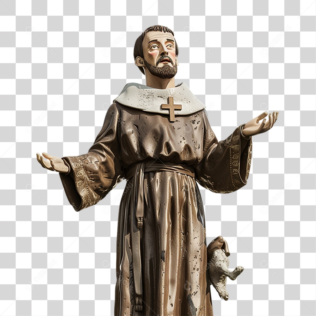 Imagem Semelhante a São Francisco de Assis PNG Transparente