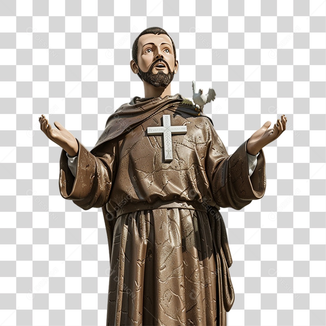 Imagem Semelhante a São Francisco de Assis PNG Transparente