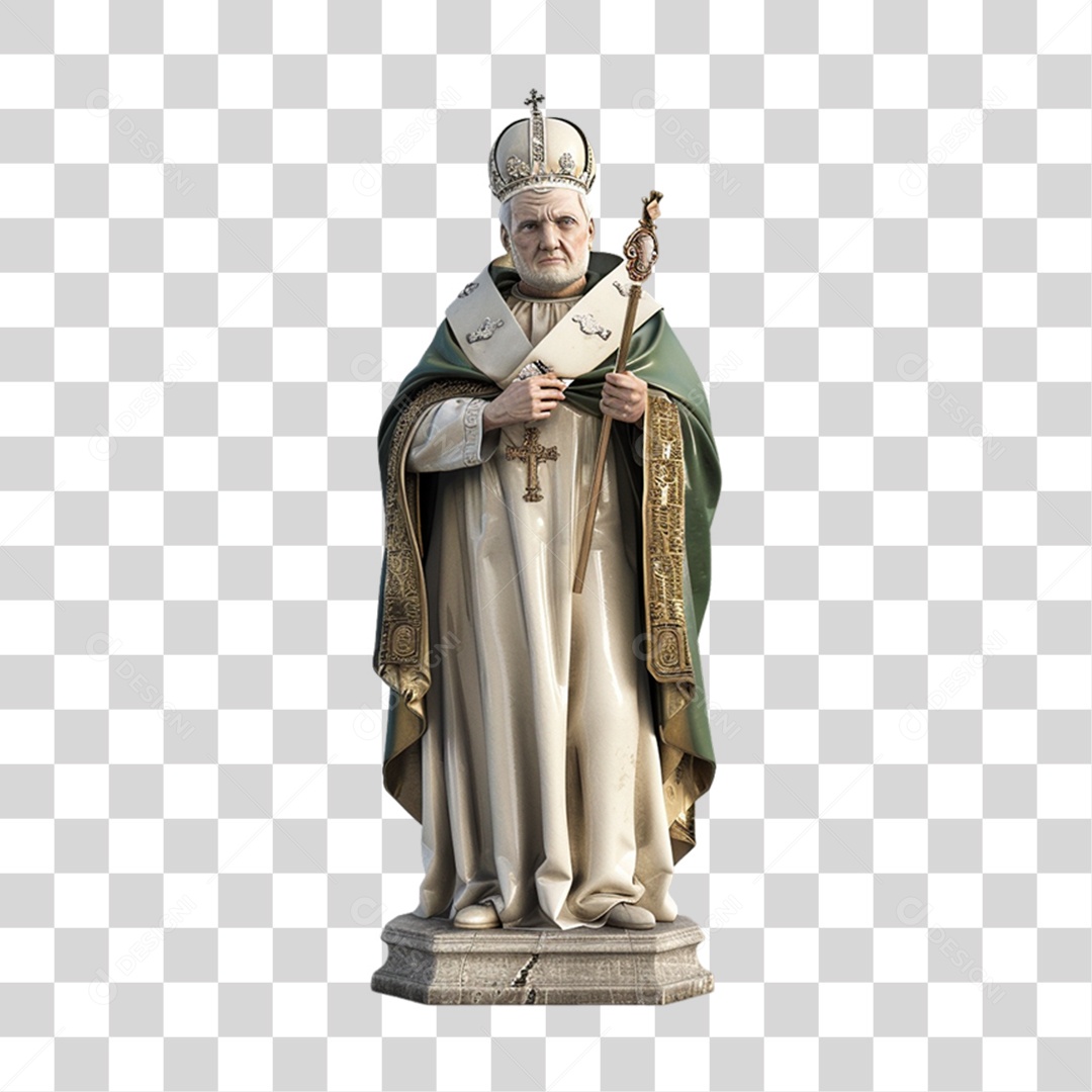 Imagem Semelhante a São João Paulo II PNG Transparente