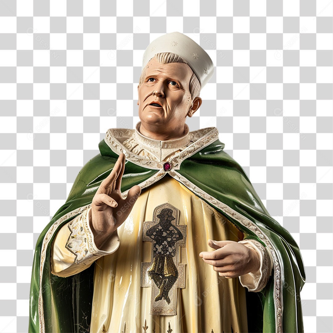 Imagem Semelhante a São João Paulo II PNG Transparente