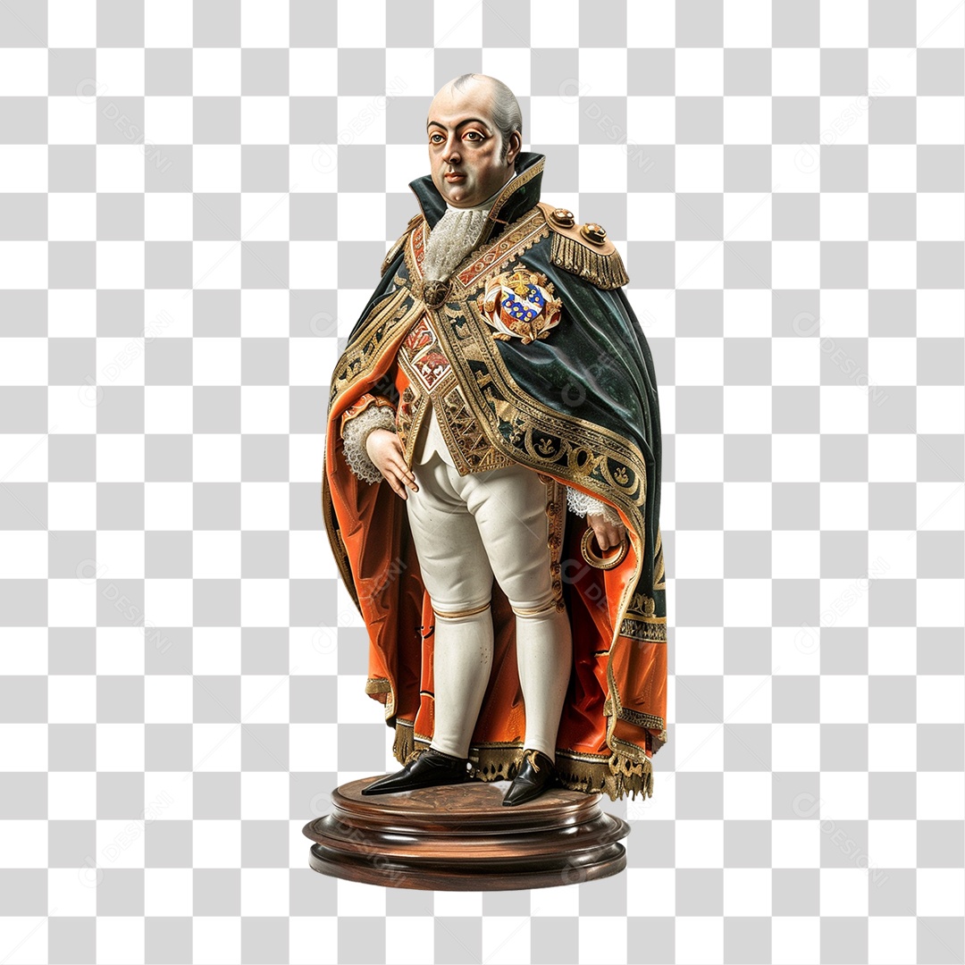 Imagem Semelhante a Dom João VI PNG Transparente