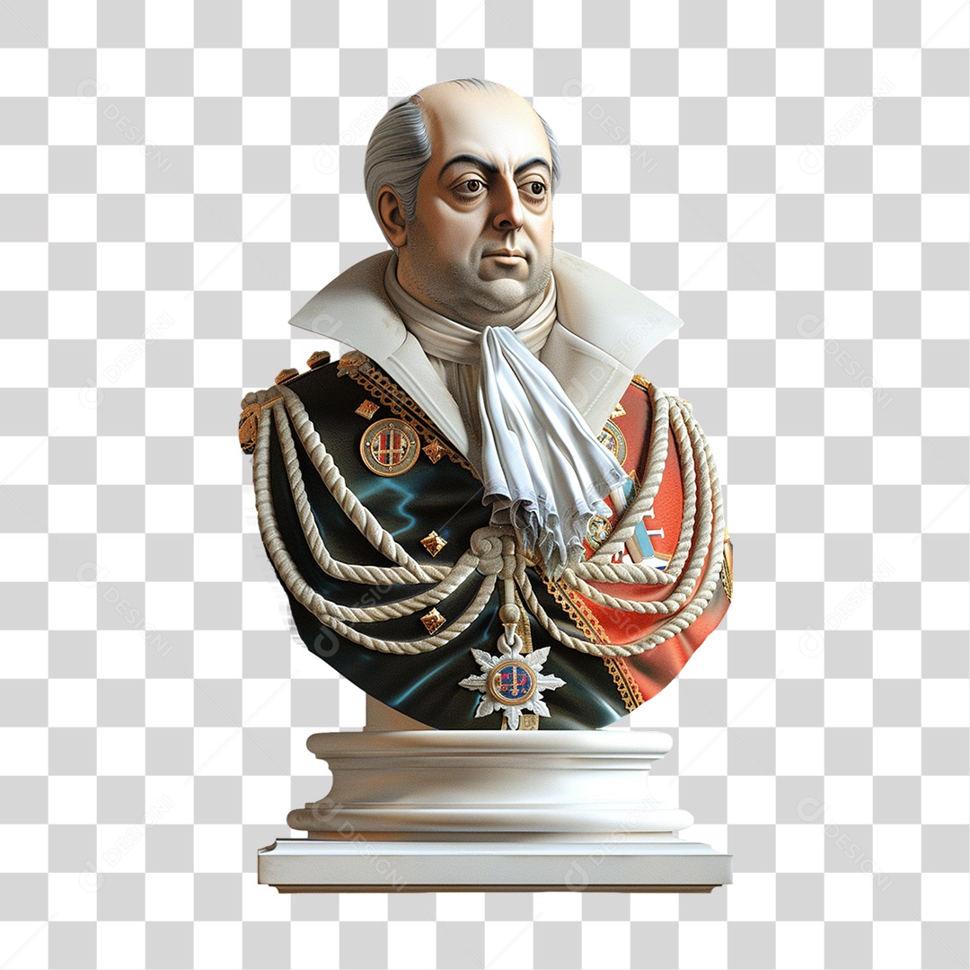 Imagem Semelhante a Dom João VI PNG Transparente