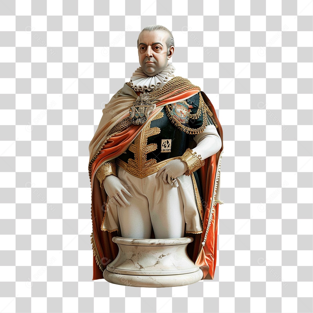 Imagem Semelhante a Dom João VI PNG Transparente