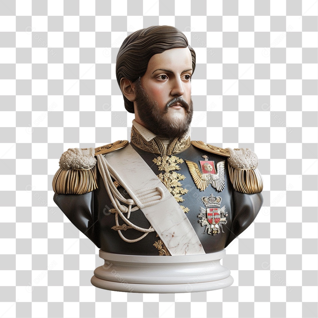 Imagem Semelhante a Dom Pedro 2 PNG Transparente