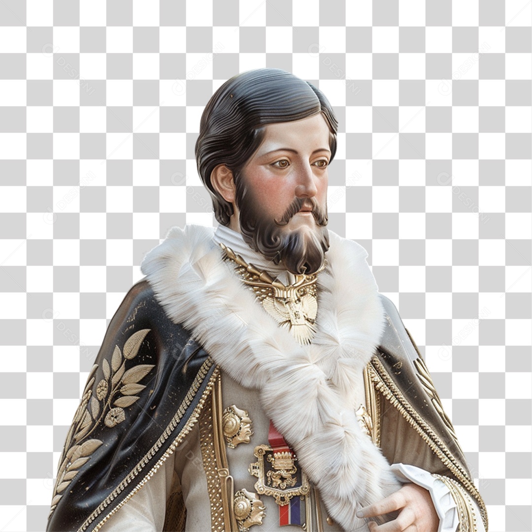 Imagem Semelhante a Dom Pedro 2 PNG Transparente