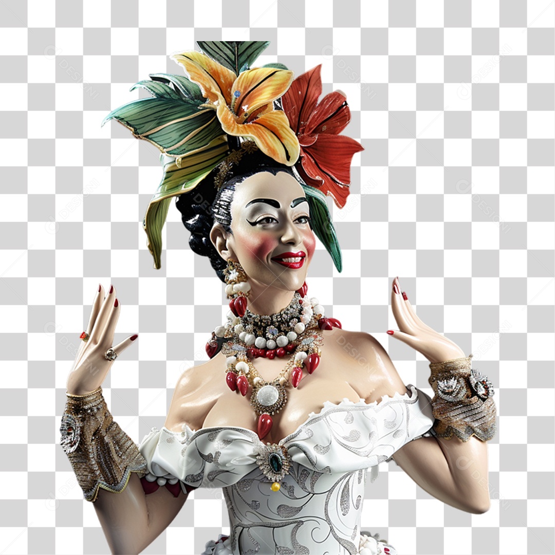 Imagem Semelhante a Carmen Miranda PNG Transparente