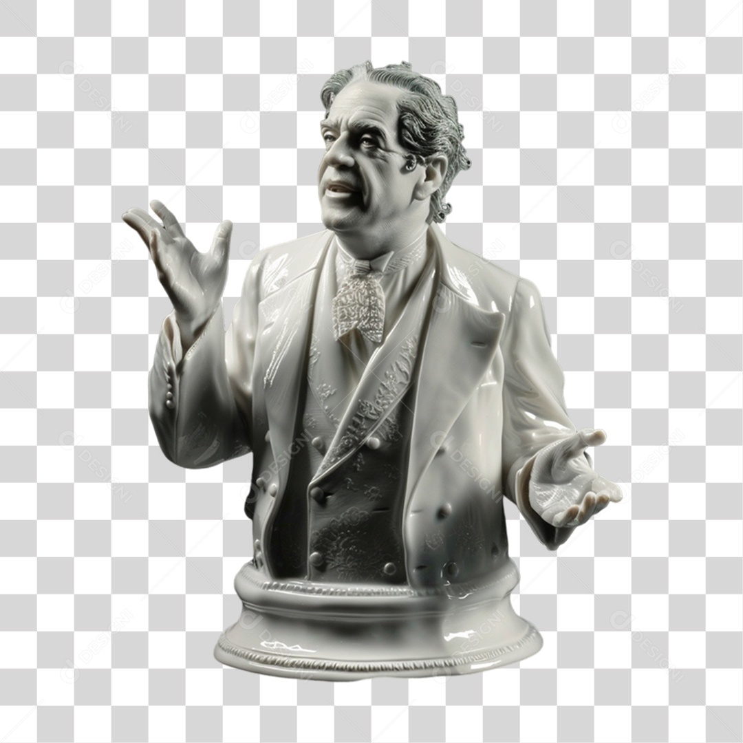 Imagem Semelhante a Heitor Villa-Lobos PNG Transparente