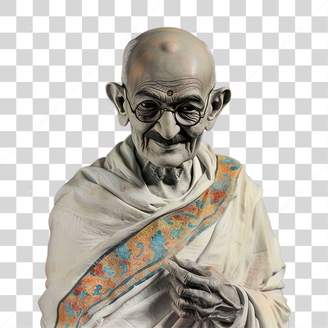 Imagem Semelhante Mahatma Gandhi PNG Transparente