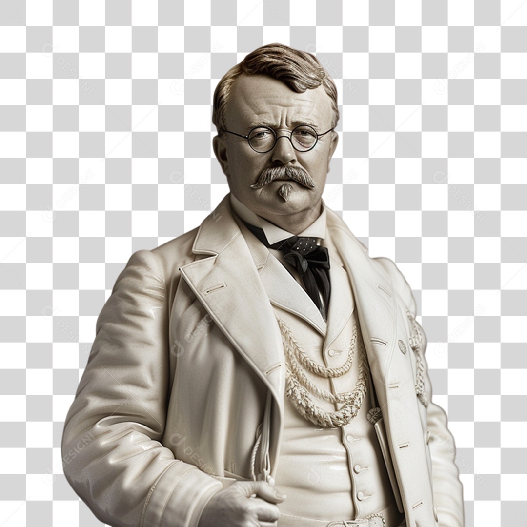 Imagem Semelhante a Theodore Roosevelt PNG Transparente