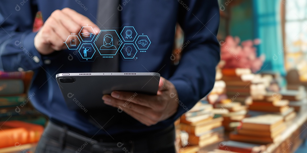 Homem jovem empresário mexendo em seu celular smartphone