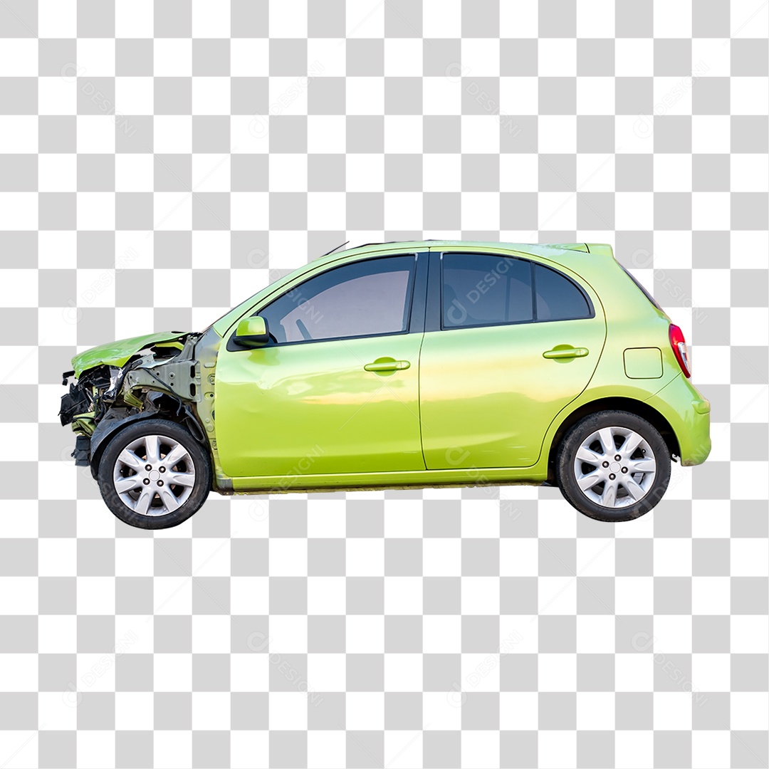 Carros Batidos Funilaria PNG Transparente