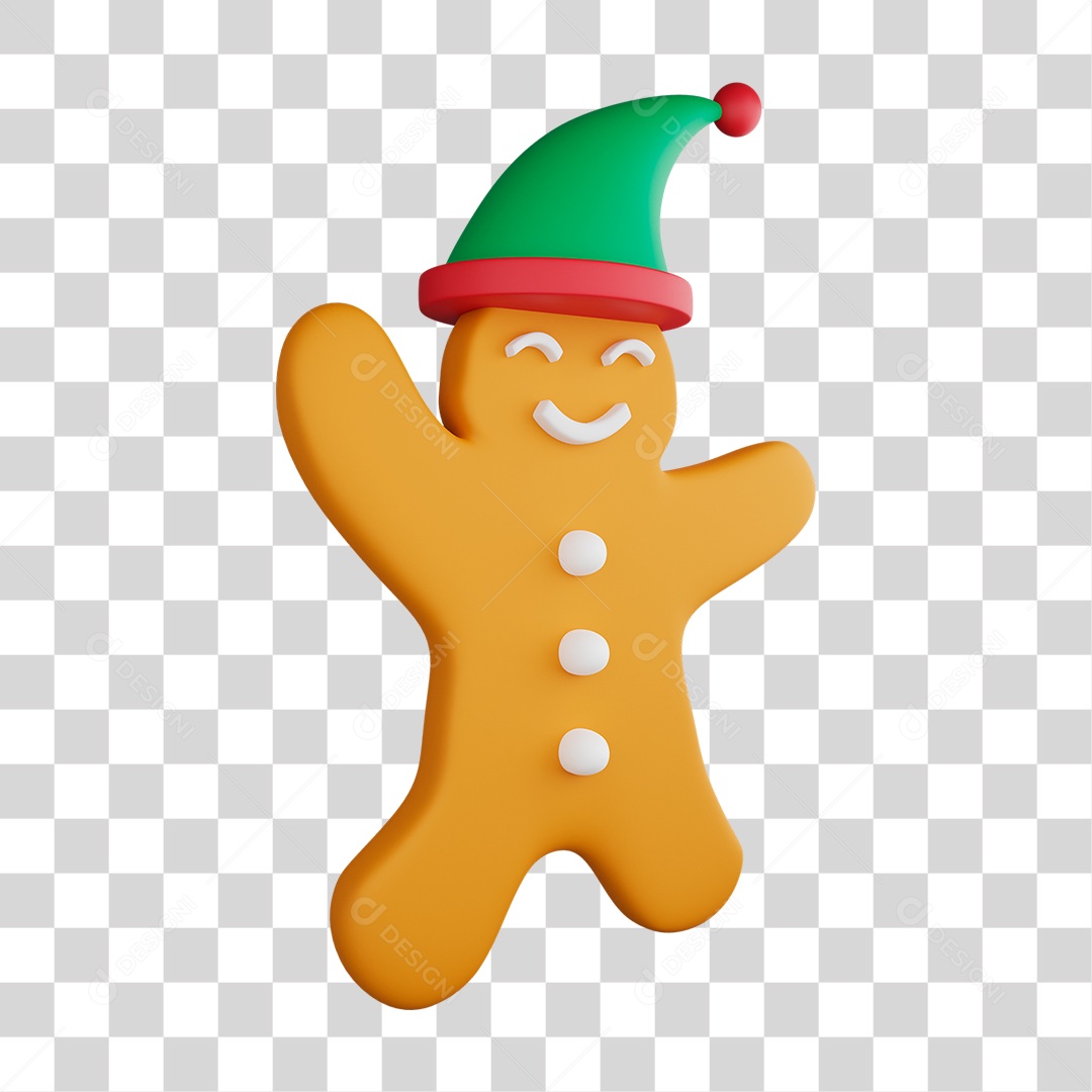 Biscoito de Natal PNG Transparente