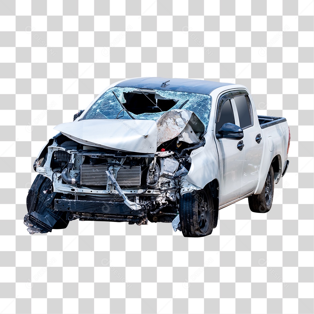 Carros Batidos Funilaria PNG Transparente