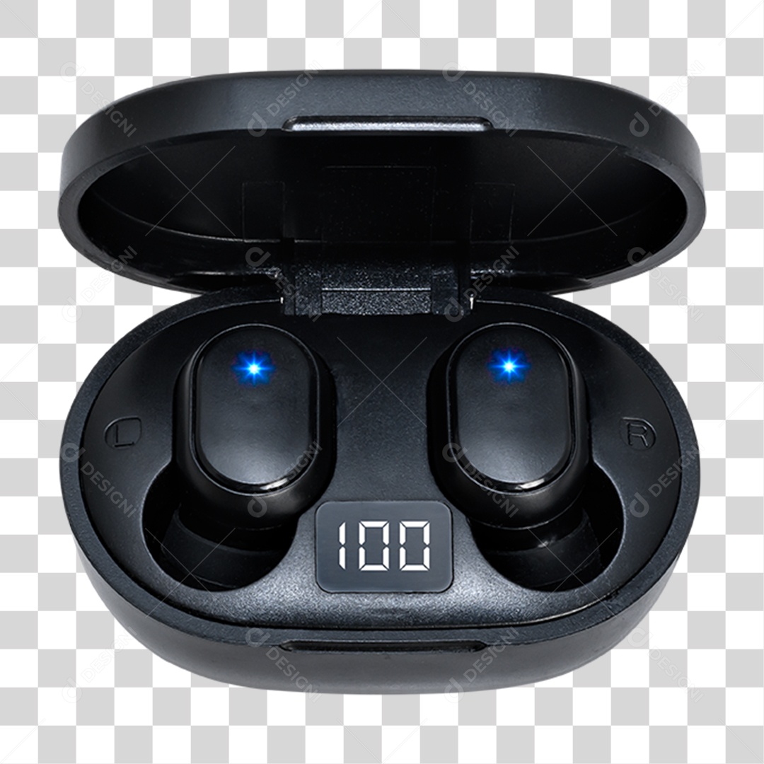 Fone de Ouvido sem Fio PNG Transparente