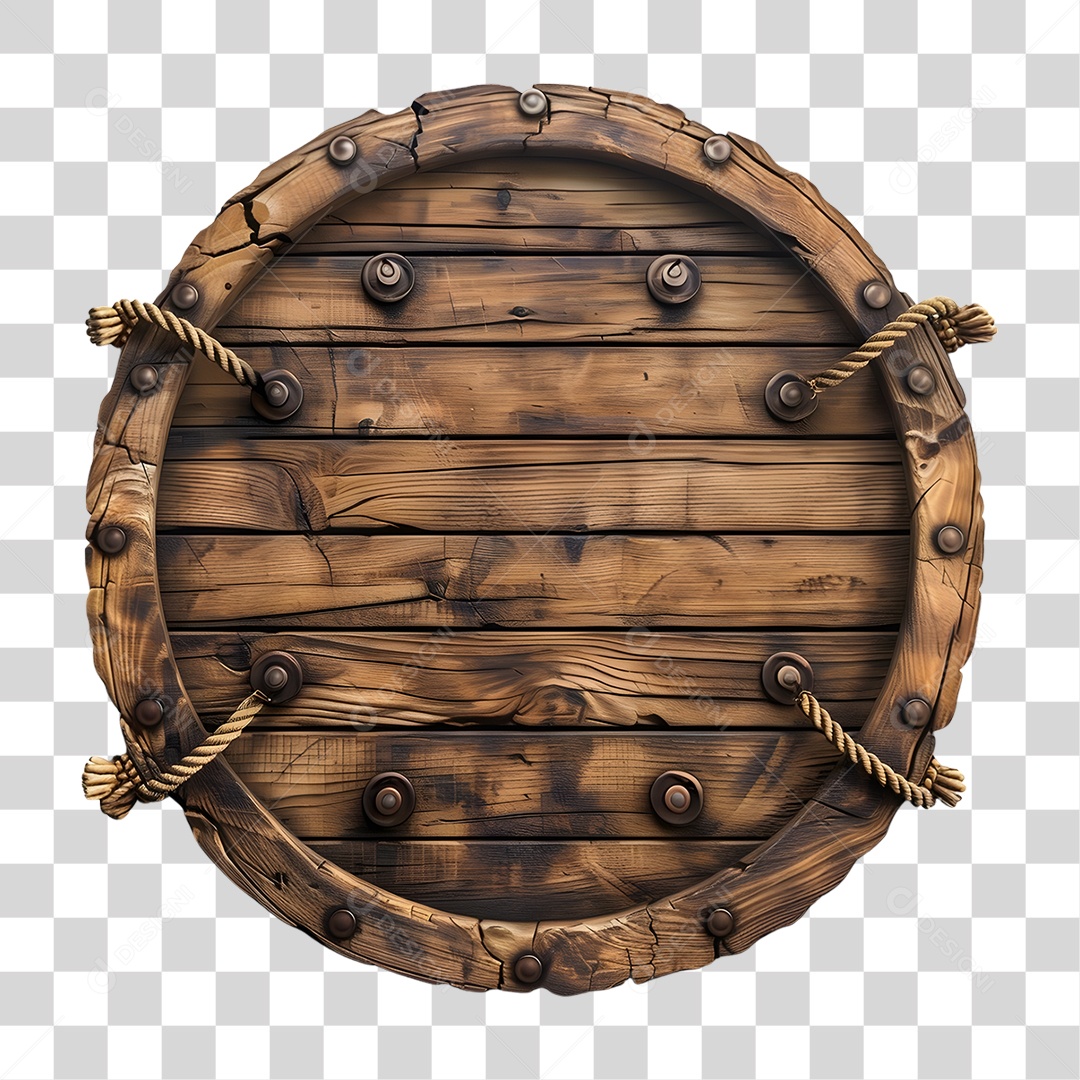 Placa de Madeira PNG Transparente