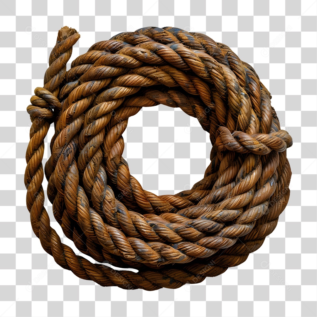 Corda Amarrada PNG Transparente