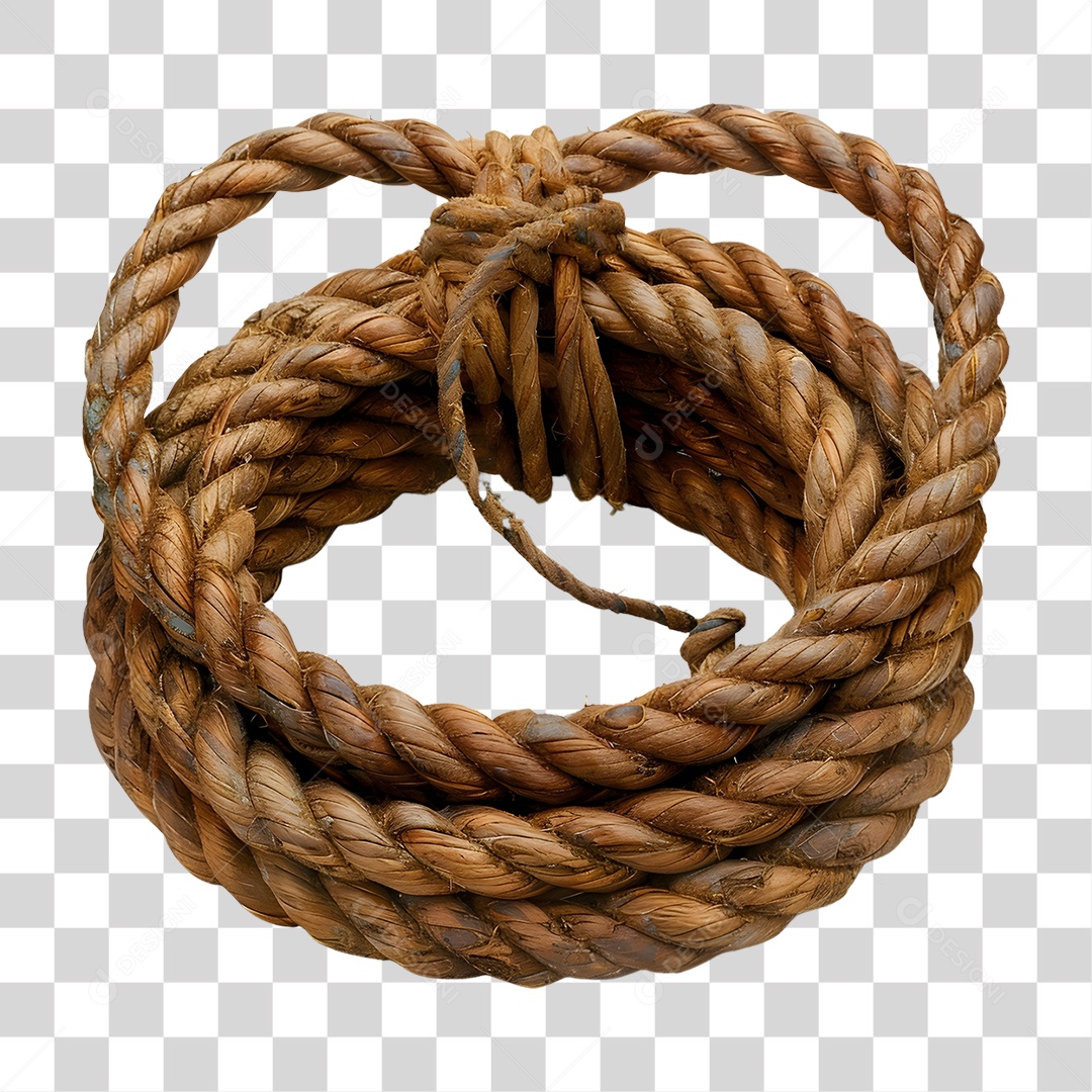 Corda Amarrada PNG Transparente