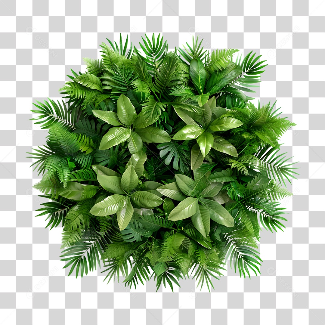 Guirlanda de Plantas PNG Transparente