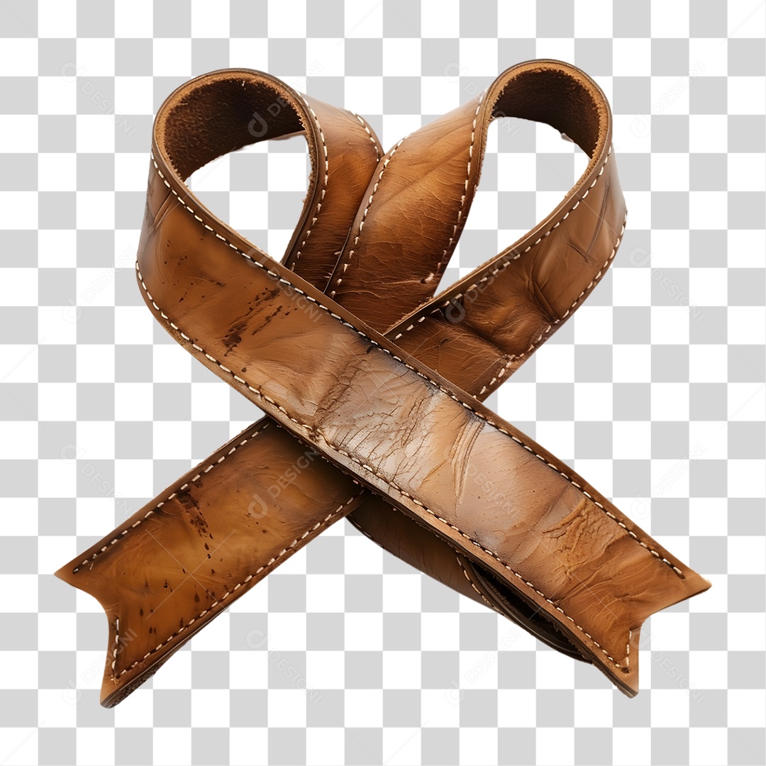 Fita de Couro PNG Transparente